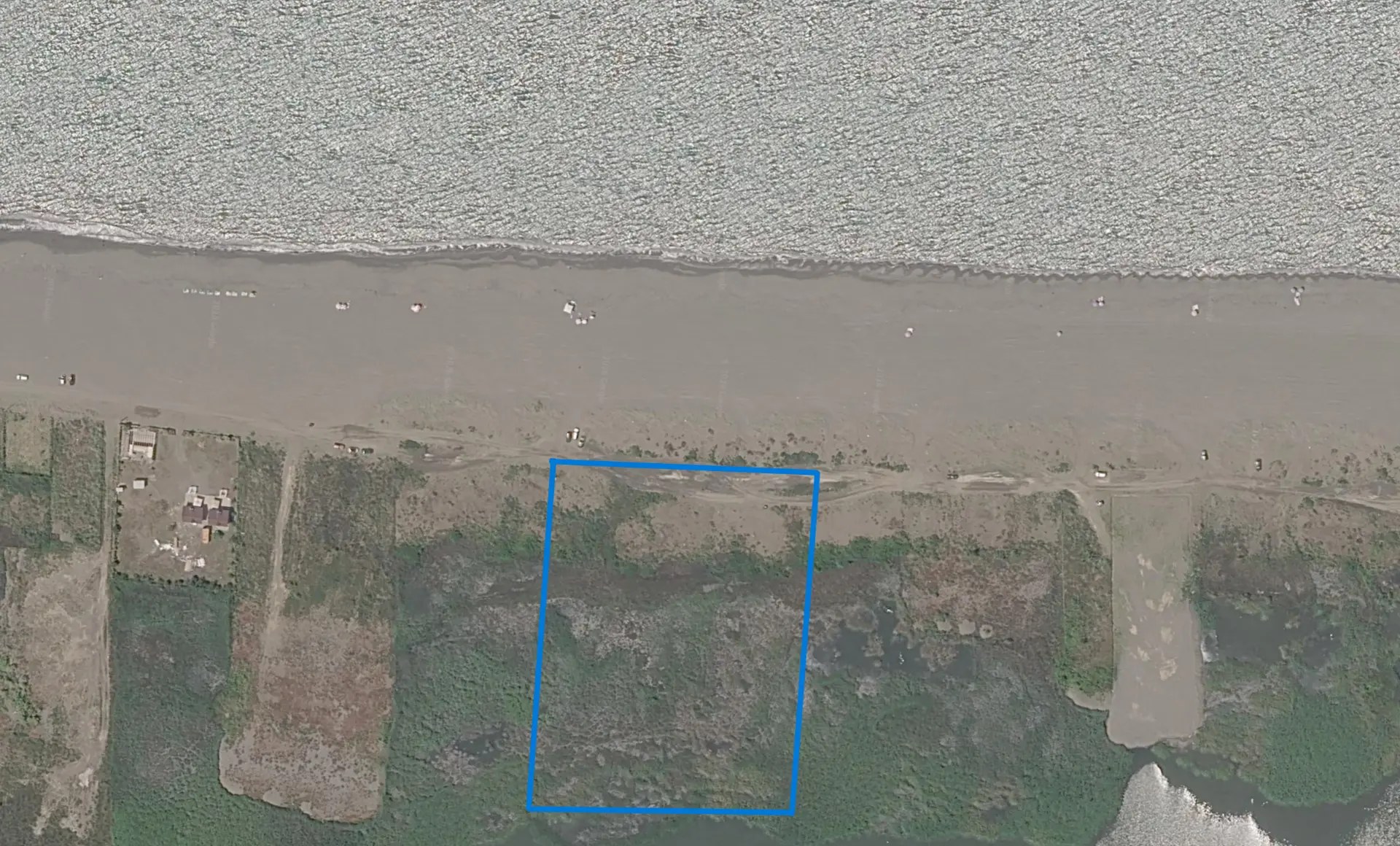 Parcelë 1 hektar në Tale – vijën e parë — foto 2