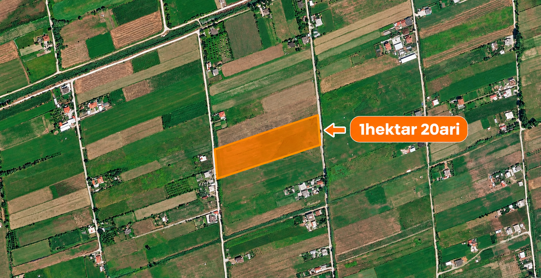 Shitet parcelë në Tale – 1 hektar e 20 ari — foto 2