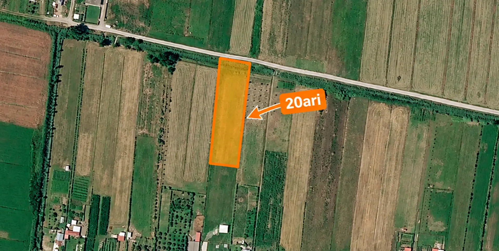 Shitet parcelë në Tale – 20 ari — foto 2