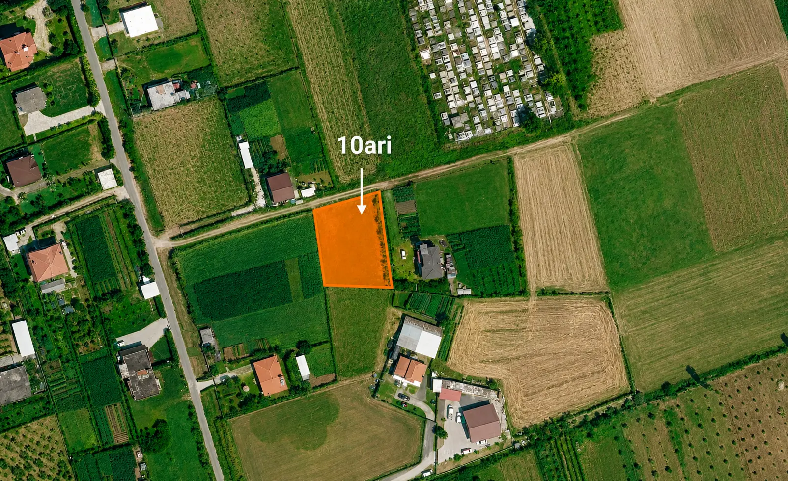 Shitet parcelë në Tale – 10 ari — foto 2